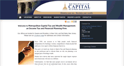 Desktop Screenshot of metcaptax.com